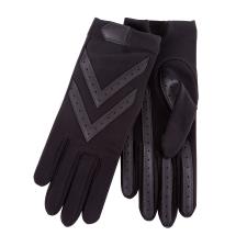 Isotoner Ladies Original Stretch Glove with Smartouch  Black