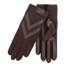 Isotoner Ladies Original Stretch Glove with Smartouch  Olive