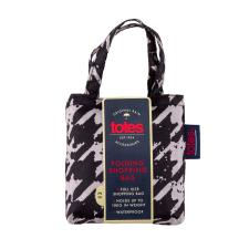 totes Bag in Bag Shopper Painted Dogtooth Print 