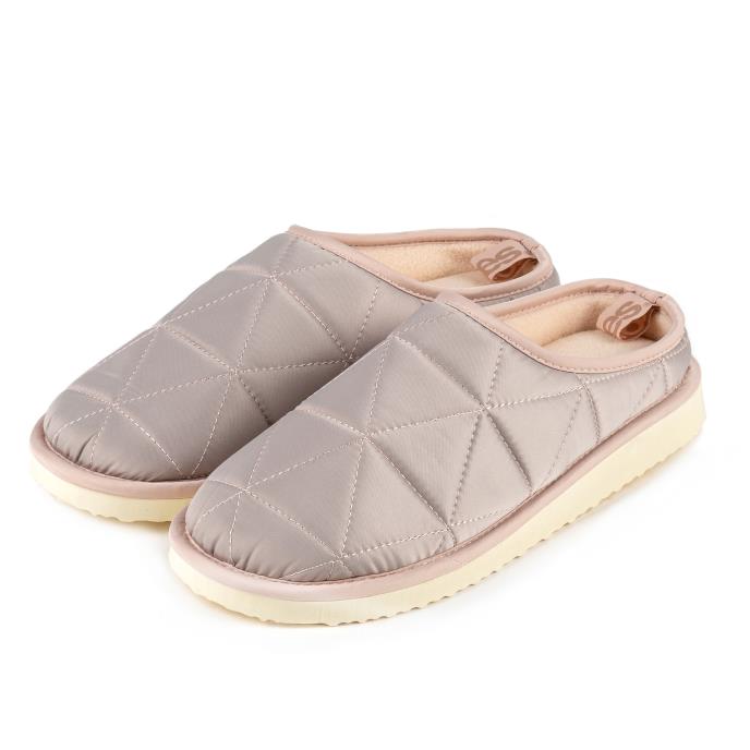 totes Ladies Quilted  Mule Slippers Pink