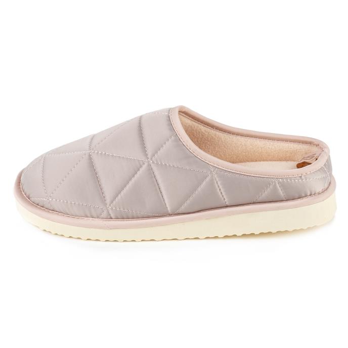 totes Ladies Quilted  Mule Slippers Pink