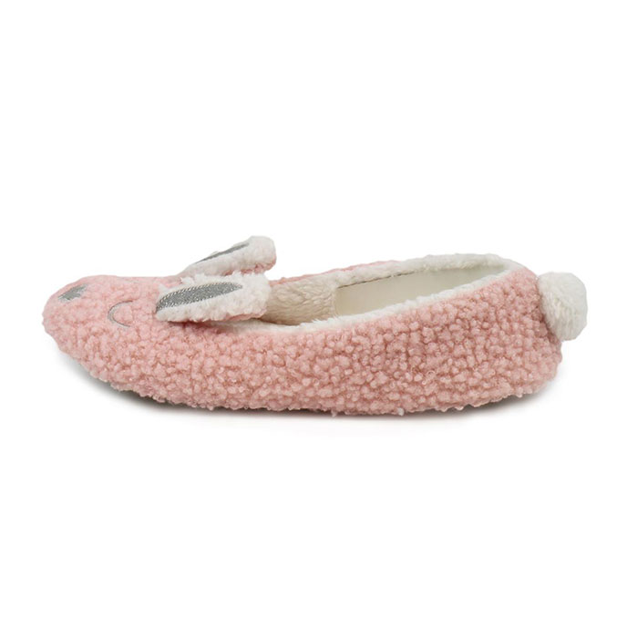 totes Ladies Novelty Ballet Slippers Pink