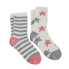 totes Ladies Twin Pack Eco Supersoft Socks
