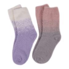 totes Ladies Fluffy Bed Socks (Twin Pack)