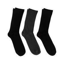totes Mens Triple Pack Ankle Socks Multi