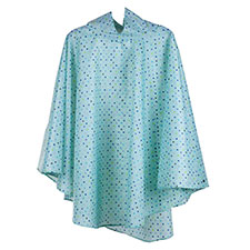 totes Painted Dot Poncho with Pocket 