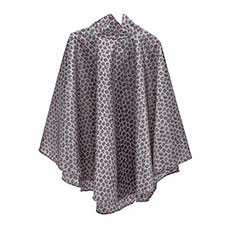 totes Leopard Print Poncho with Pocket 