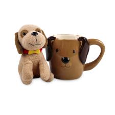 totes Novelty Puppy in Mug Gift Set Cockapoo