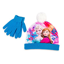 Children&#39;s Frozen Hat &amp; Glove Set Blue