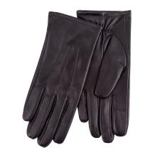 Isotoner Ladies Three Point Leather Glove Black