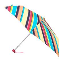Totes Supermini Diagonal Stripe Print Umbrella (3 Section)