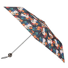 totes Supermini Photographic Floral Print Umbrella