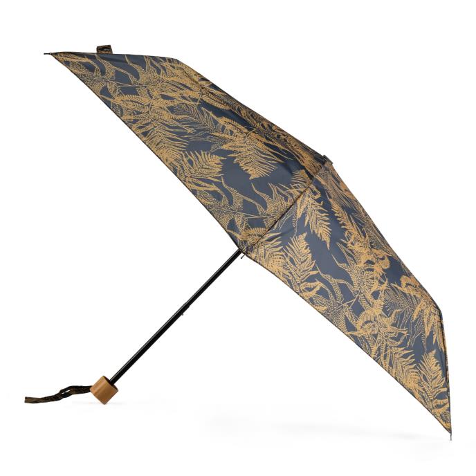 totes ECO Supermini Fern Leaves Print Umbrella (3 Section)