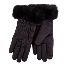 Isotoner Ladies Water Repellent Padded Glove Black