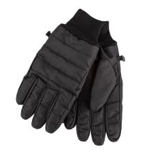 Isotoner Mens Water Repellent Padded Glove with Ribbed Cuff