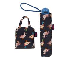 totes Supermini Duck Print &amp; Matching Bag in Bag Shopper (3 Section)