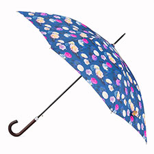 totes Photographic Floral Print Elegant Walker Umbrella
